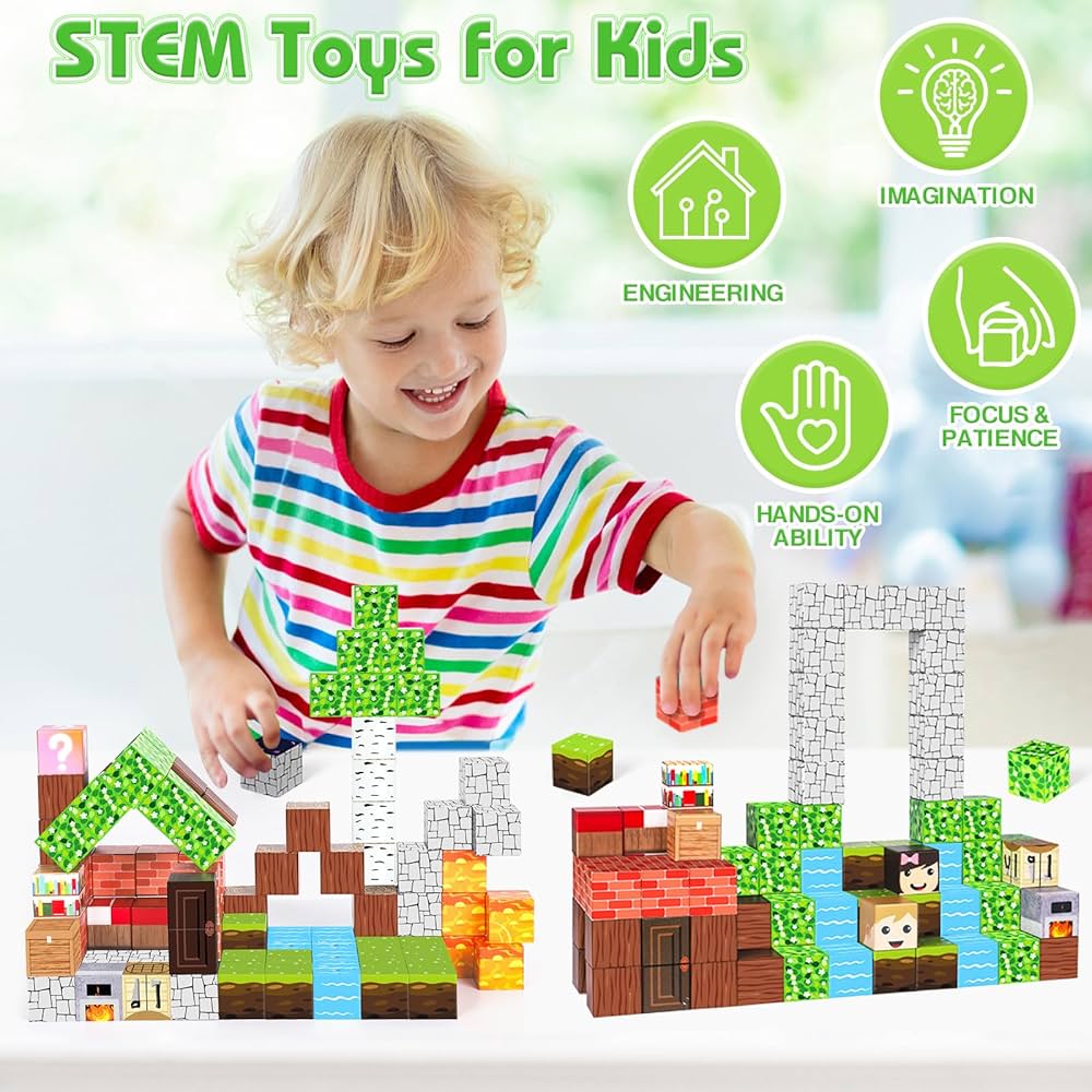 STEM Magnetic Building Blocks