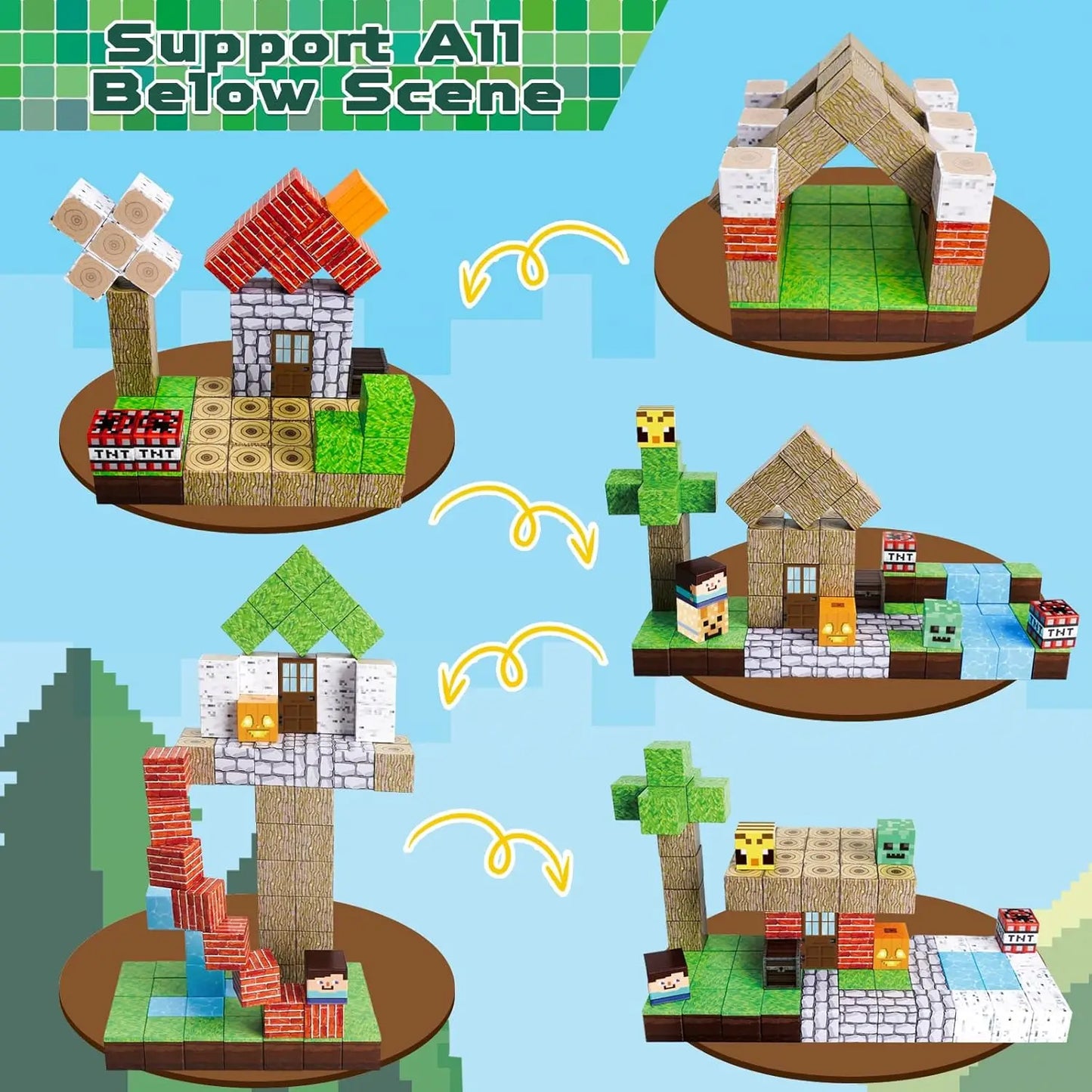 STEM Magnetic Building Blocks