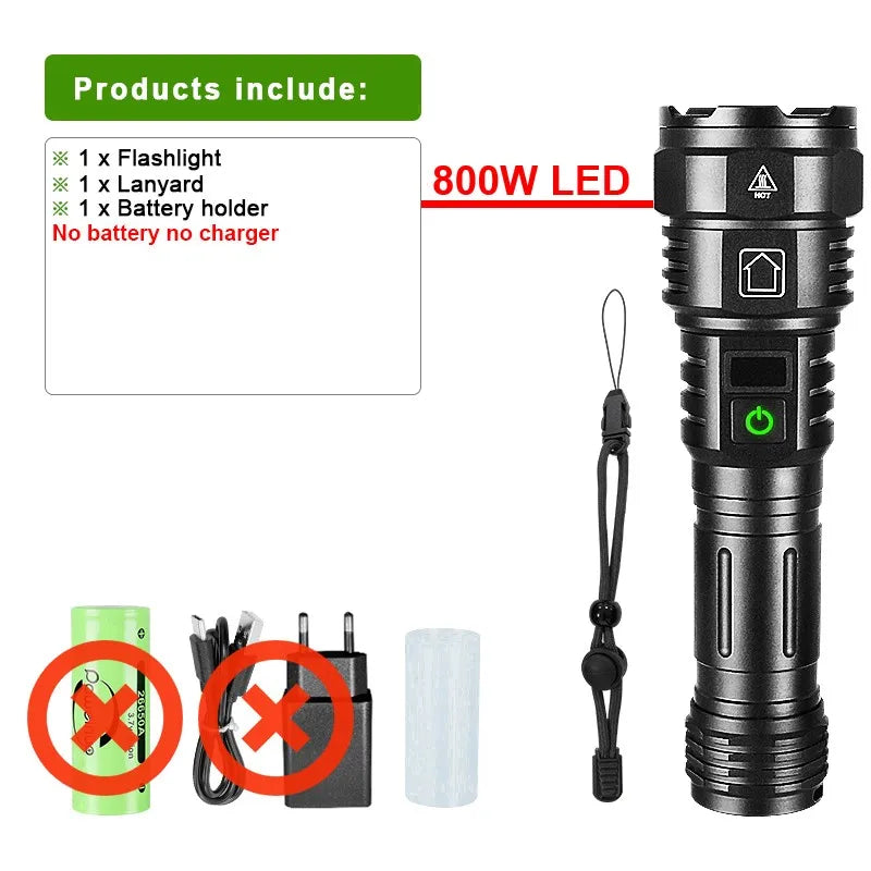 Rechargeable LED Flashlight