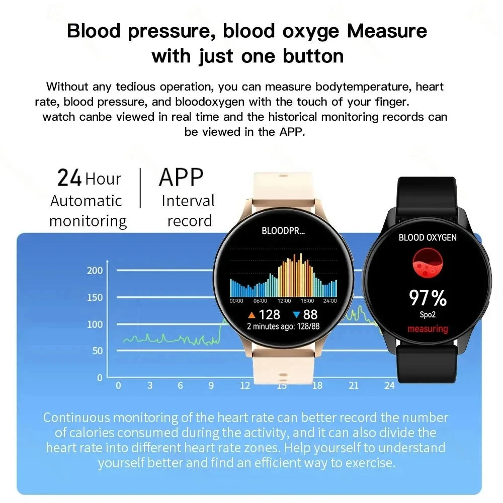 LIGE 2025 Bluetooth Smartwatch with Charging