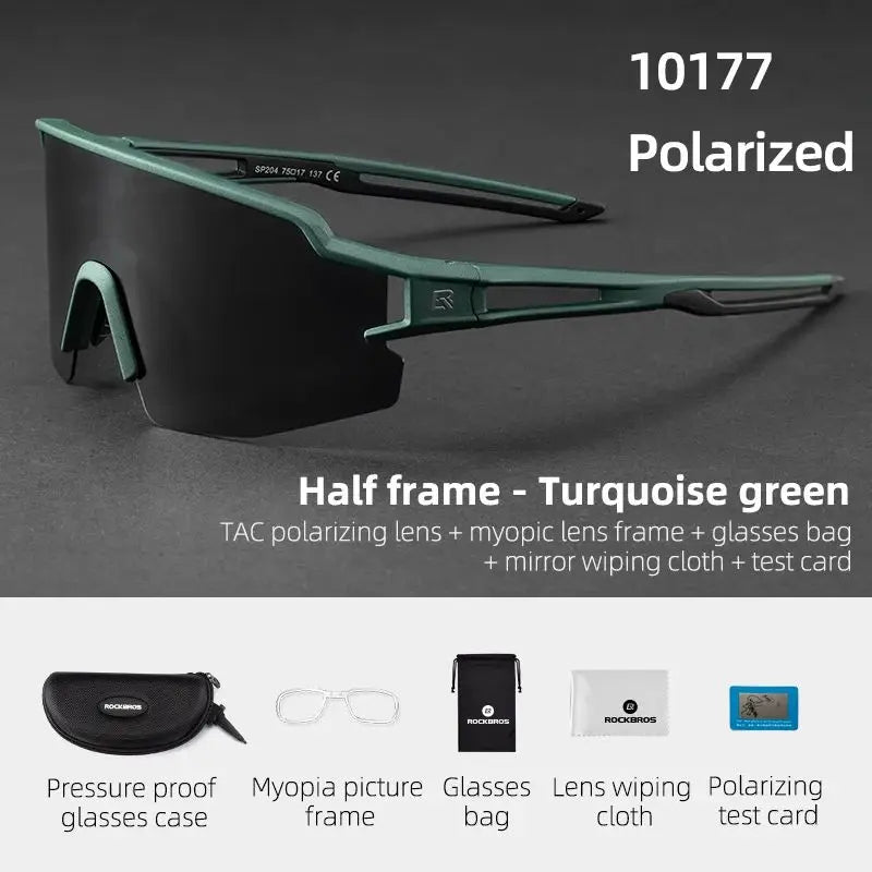 ROCKBROS Photochromic Cycling Sports Glasses