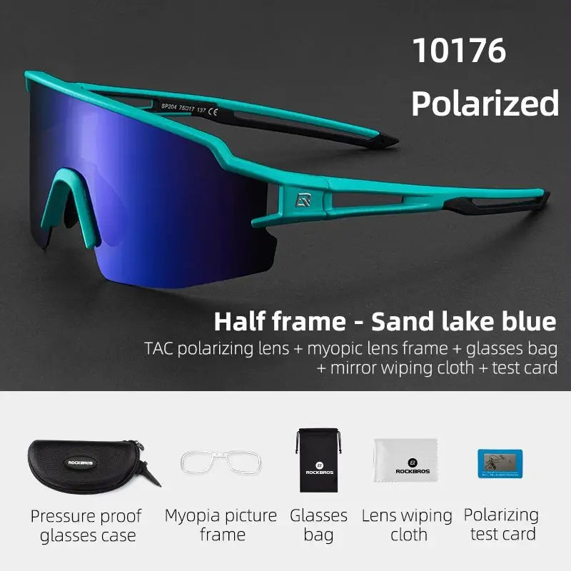 ROCKBROS Photochromic Cycling Sports Glasses
