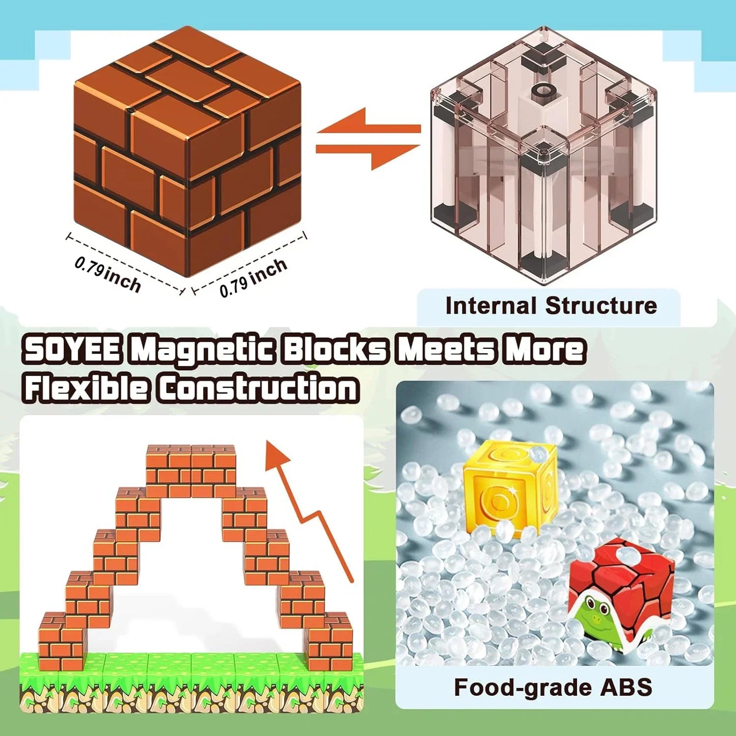 STEM Magnetic Building Blocks