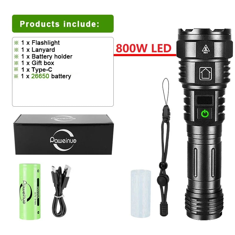 Rechargeable LED Flashlight