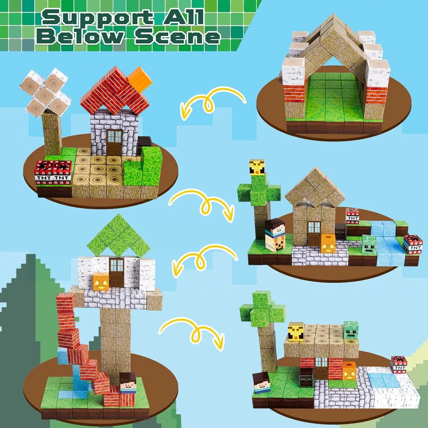 STEM Magnetic Building Blocks