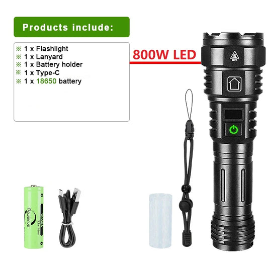 Rechargeable LED Flashlight