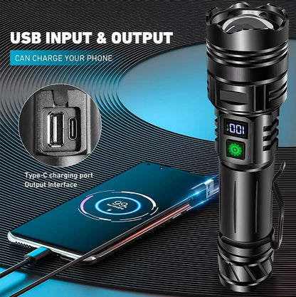 Rechargeable LED Flashlight