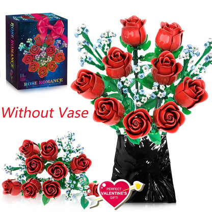 Sunflower Blocks Flower Bouquet Set